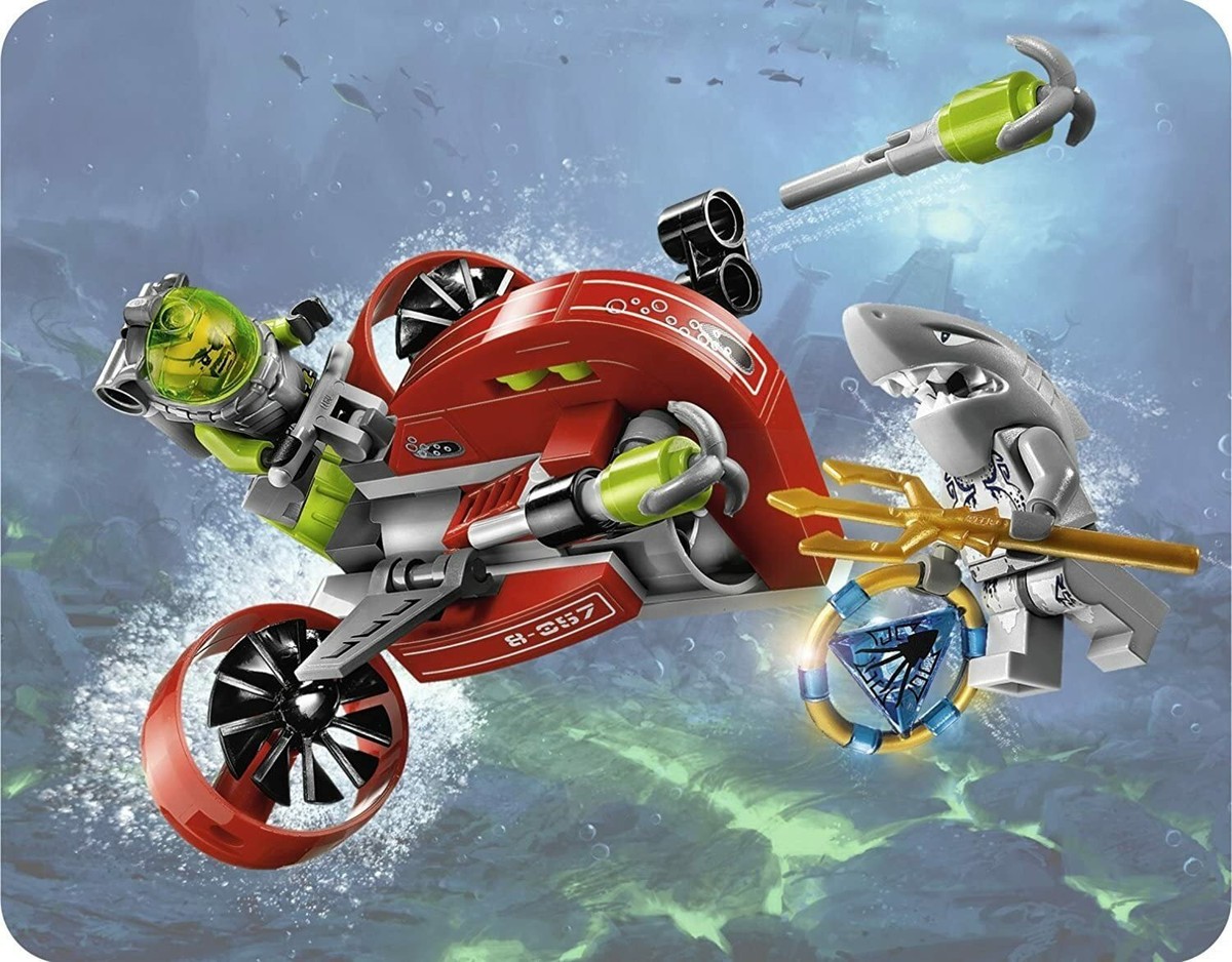 NEW - Lego Atlantis 8057 Wreck Raider - Authentic Factory Sealed