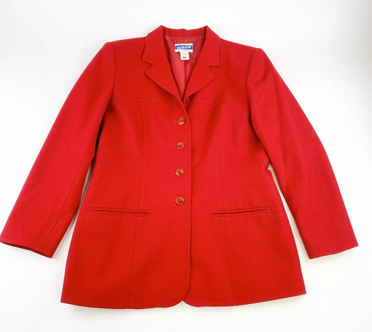 Pendleton wool store blazer womens