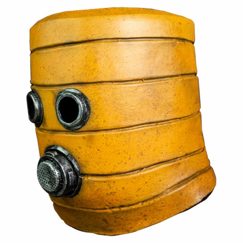 Umbrella Academy Agent Tan Yellow Hazmat Halloween Costume Overhead Latex Mask - Picture 2 of 3
