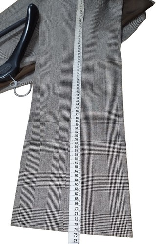 Abito Uomo Pura Lana Inverno Taglio Drop 4 Corto Vintage Italiano Top Quality - Picture 20 of 57