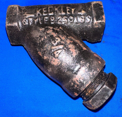 KECKLEY Y-STRAINER VALVE STYLE B 250LB 3/4'' CAST IRON