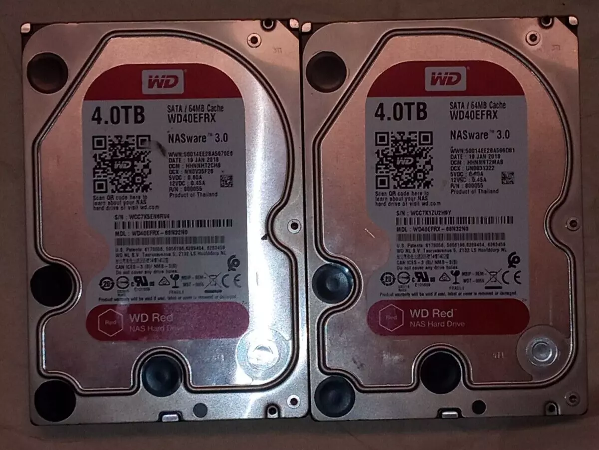 Western Digital WD40EFRX WD RED NASware 3.0 3.5