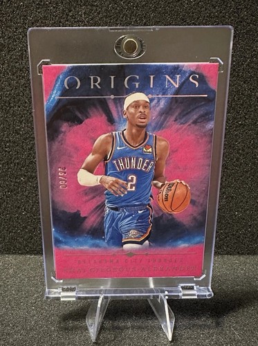 Shai Gilgeous-Alexander 2024-25 Panini Origins Pink #59 36/60 - Picture 4 of 6