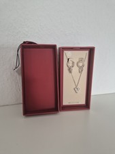 Schmuckset Modeschmuck Herz Ohrringe Halskett...