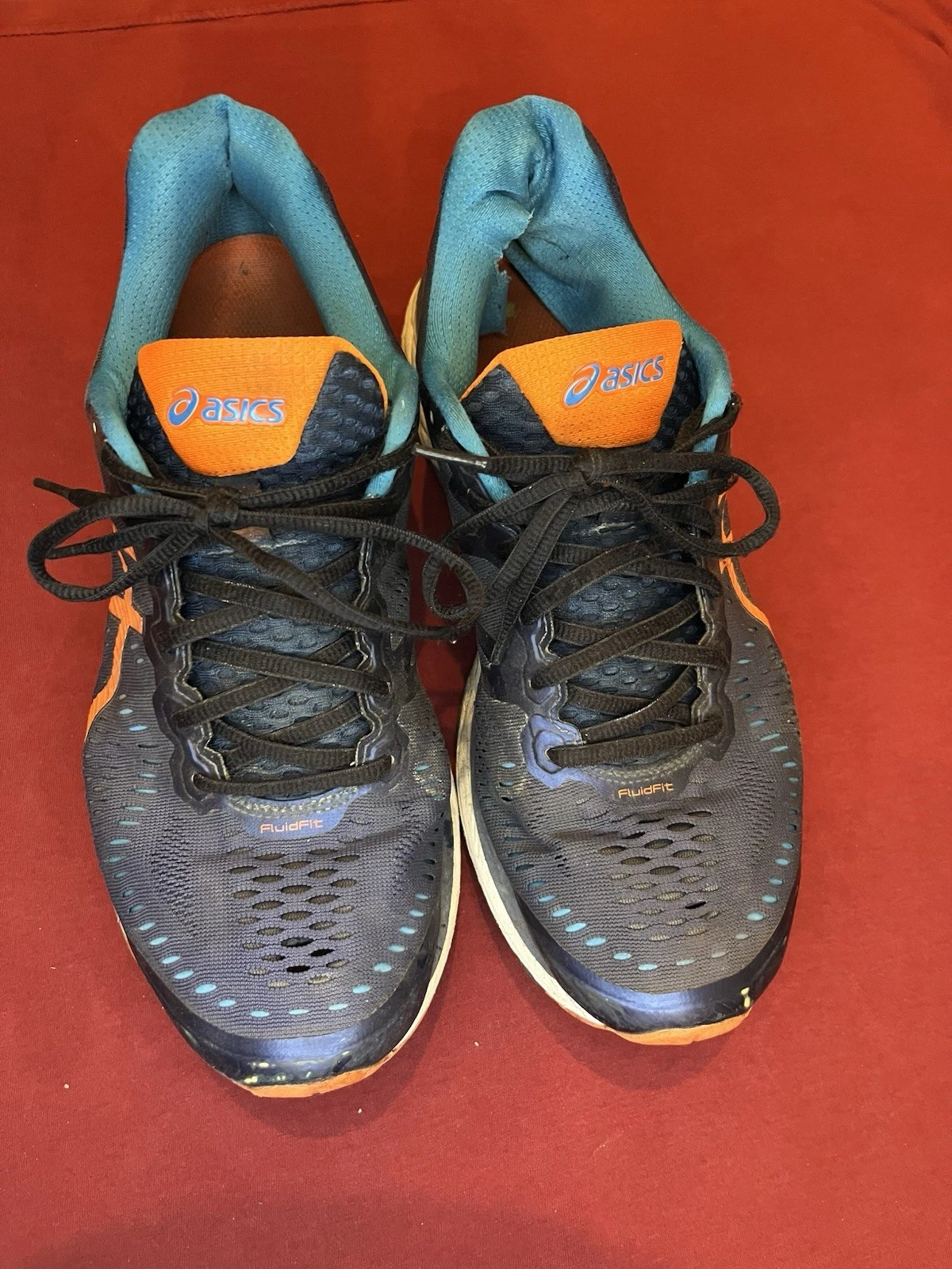 ASICS Sneakers Uomo Scarpe da Ginnastica Blu Sintetico Taglia UK 9 5