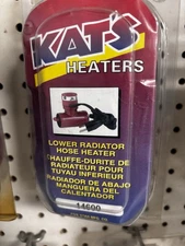 Kat's Engine Heater 600 Watt Lower Radiator Hose 14600 KIT New
