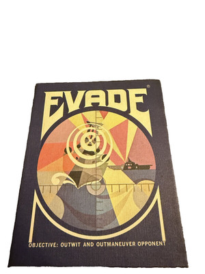 EVADE Board Game 1971  Complete Outwit and Outmaneuver Opponent Vintage