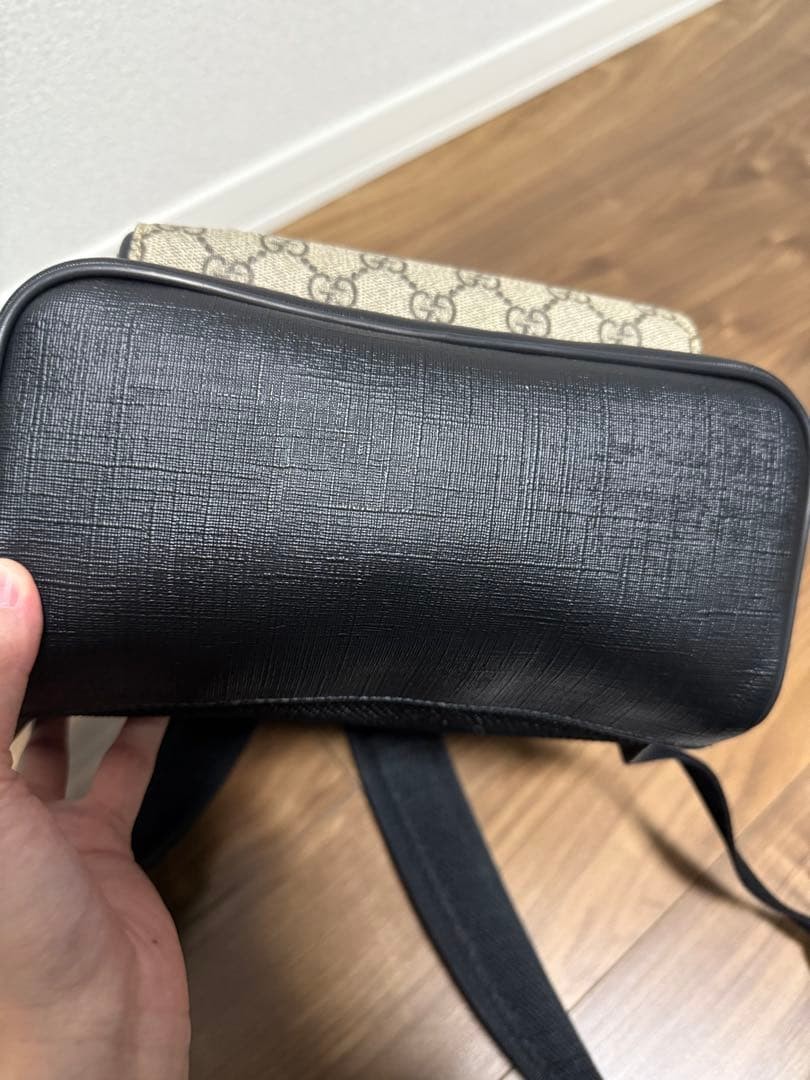 GUCCI Mini Backpack Gray Used Versatile Classic S… - image 9