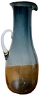 17" 1954 Blenko Husted Gray Art Glass Decanter Floor Vase Pitcher Bottle Vtg Mcm
