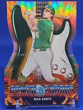 Topps Chrome Power Chords Insert PC-6 Nick Kurtz Athletics MLB 2025