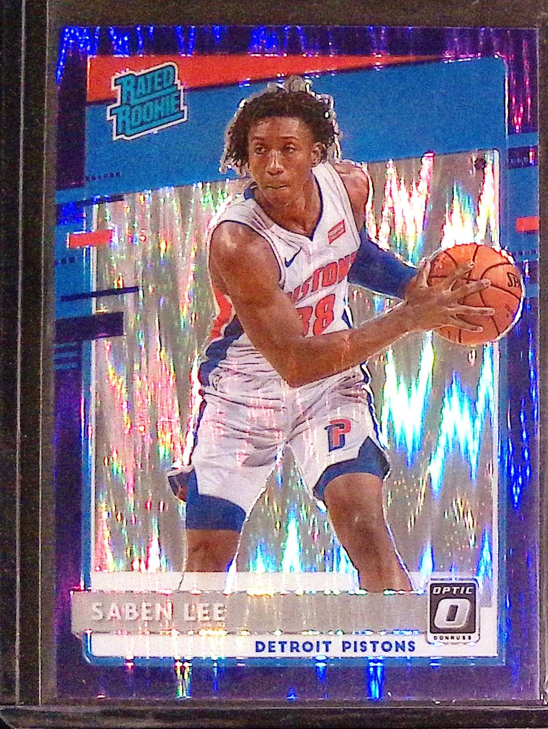 2020-21 Donruss Optic #191 Saben Lee Purple Pulsar