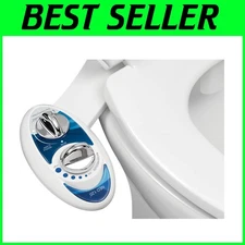Adjustable Water Pressure Bidet Attachment, Rear Wash