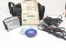 Sony Handycam DCR-DVD201 Camcorder DVD Digital Video Camera - Tested Working