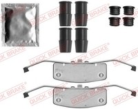 Quick Brake ZubehöRsatz Scheibenbremsbelag 109-1837 FüR Volvo WA6 Ford S80 JK 1