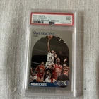 1990 NBA Hoops Sam Vincent ft. Michael Jordan w/ #12 jersey card# 223 PSA 9 MINT