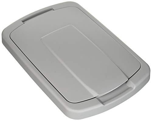 4 Qt35lb-pt Trash Can Lid 1.31-inch 14.5-inch 9.56-inch Platinum