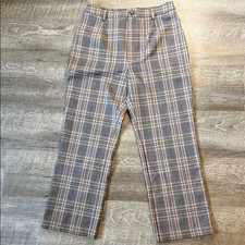Reformation Plaid Dress Pants Size 6P