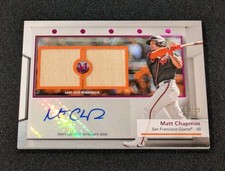 2024 Museum Collection Matt Chapman Signature Swatches Dual Relic Autograph /99