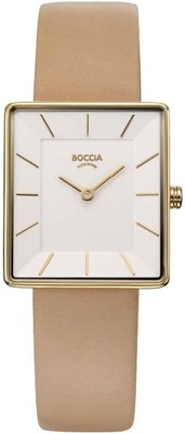 Boccia Titanium Watch Ladies Collection 3351-04 Beige