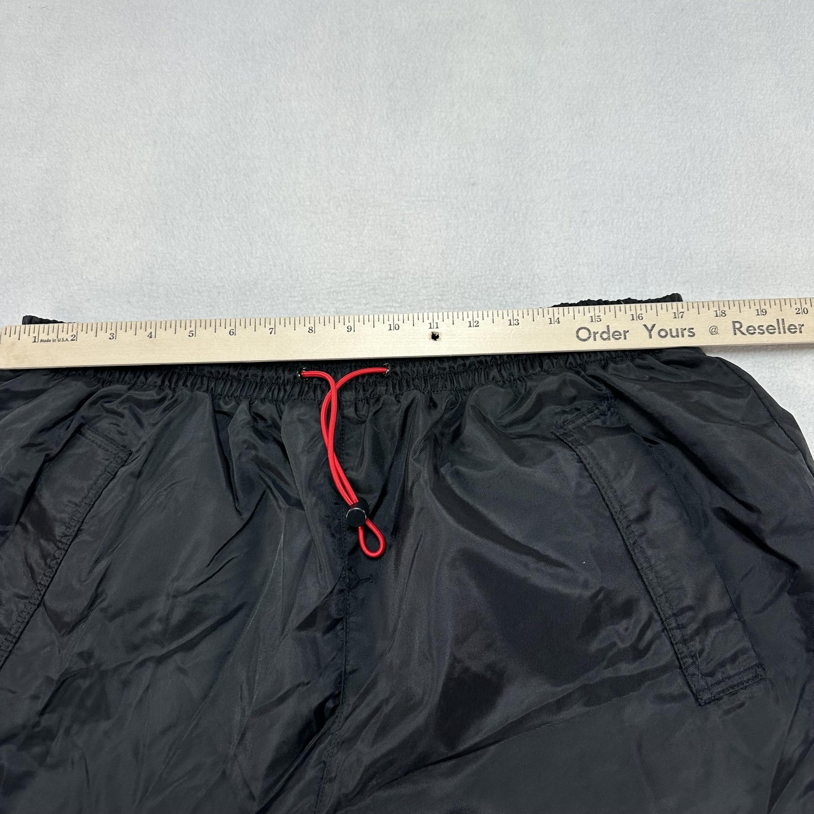Vintage Marlboro Unlimited Pants Mens XL Black Fleece Lined Ski Snow 90s Nylon image 9