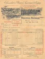 1920 SUPERIOR BUTTER D ISIGNY BRETEL FRERES A VALOGNES