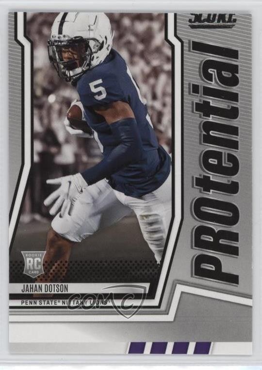 2022 Score Protential Jahan Dotson #P-JD Rookie RC
