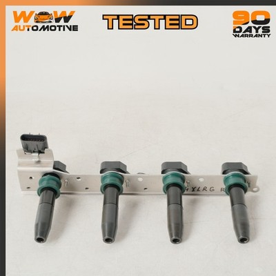 04-05 CADILLAC XLR 4.6L V8 FRONT RIGHT LEFT IGNITION COIL ASSEMBLY SET OEM