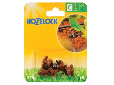 Hozelock - 2784 Penitis Tekanan Dalam Talian 4mm (Pek 5)
