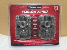 Stealth Cam Fusion X-Pro Cellular Trail Camera 2 Pack STC-FXWT - New Sealed 
