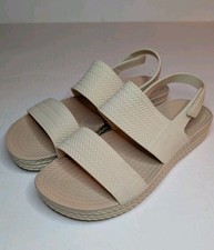 Reef Water Vista Oasis Women's Size 9 Cream Strap Sandals PVC Free