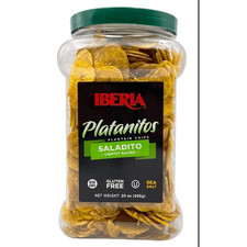 Iberia Lightly Salted Plantain Chips 20 oz