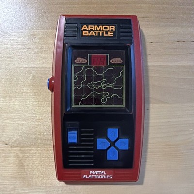 Armor Battle Mattel Electronics Game 1978 Handheld Tested MIssing Battery Cover