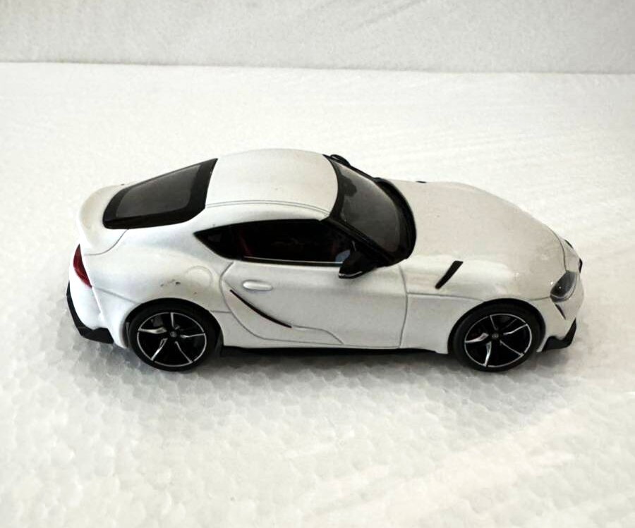 TOYOTA GR Supra White 1/30 Dealer Exclusive Display Diecast Model