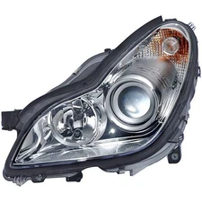 Aftermarket Replacement Driver Side Headlight Assembly Halogen 114-50123L