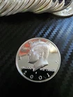 2001‑S Kennedy Half Dollars • 90% Silver Gem Proof • Deep Cameo • Fast Shipping
