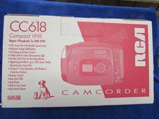 RCA CC618 Compact VHS/VCR Camcorder New In Original Box NOS