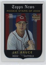 2008 Topps Heritage High Number Chrome 1050/1959 Jay Bruce #C300 Rookie RC 0s2m
