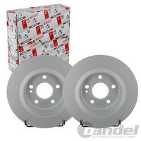 2X Ferodo 295Mm Bremsscheiben Voll Hinten Passend FüR Mercedes A-KLASSE B-KLASSE