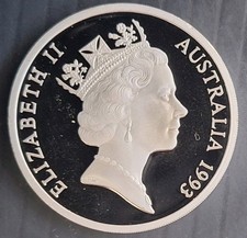 Australia 1993 5 Dollar Silver Commemorative Coin Lawson Blaxland Wentworth