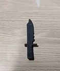 Tmnt Foot Soldier Rocksteady Knife Weapon 1988 Teenage Mutant Ninja Turtles