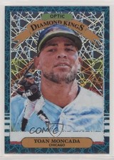 2019 Donruss Optic Diamond Kings Teal Velocity Prizm 29/35 Yoan Moncada #9 nz3