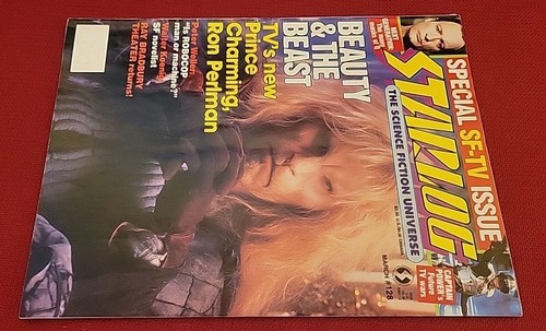 STARLOG # 128 Magazine Horror Sci-Fi Beauty & The Beast Ray Bradbury March 1988 - Picture 10 of 20