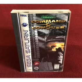 Command & Conquer Sega Saturn 1997 Game Complete in Box