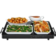 Electric Warming Tray with Adjustable Temperature Control, Perfect For Buffet...