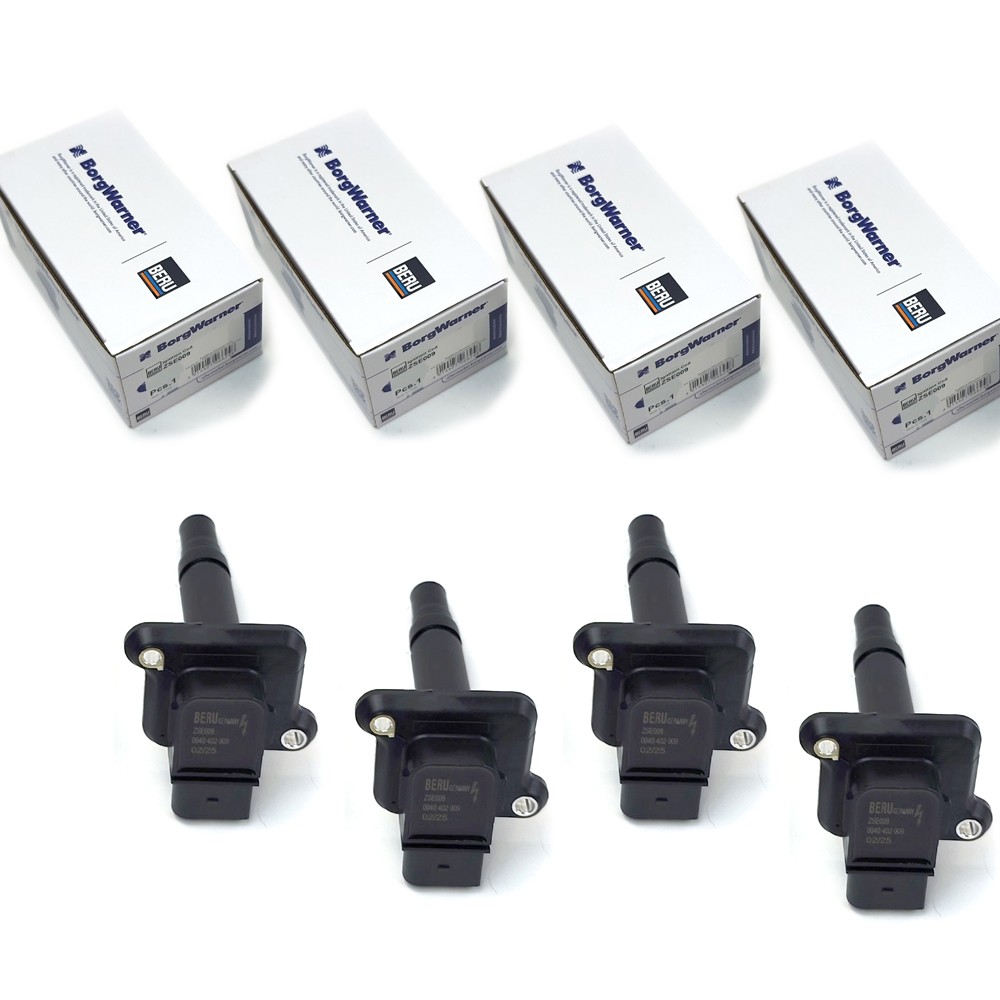 4x Beru ZSE009 Ignition Coil for Audi A3 A6 A8 TT + VW GOLF 4 BEETLE SEAT SKODA OCTA