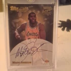 Topps 2000 Topps Stars Magic Johnson Los Angeles Lakers Autograph Insert TS-MJ