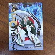 2025 Upper Deck Flair Hot Gloves Filip Gustavsson #HG-17 SP