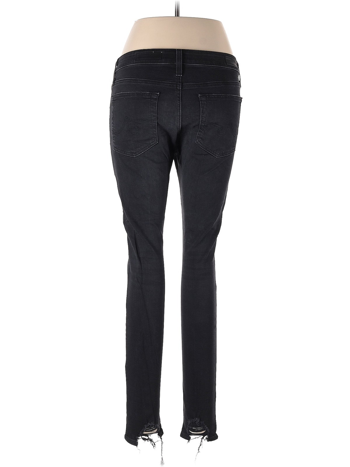 Adriano Goldschmied Women Black Jeans 30W thumbnail 2