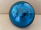 Vintage BLENKO VIKING GLASS Blue Stopper Mushroom Shaped