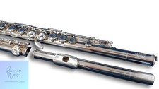 PEARL NC-500ES Flute Intermediate Model Silver Plated Used